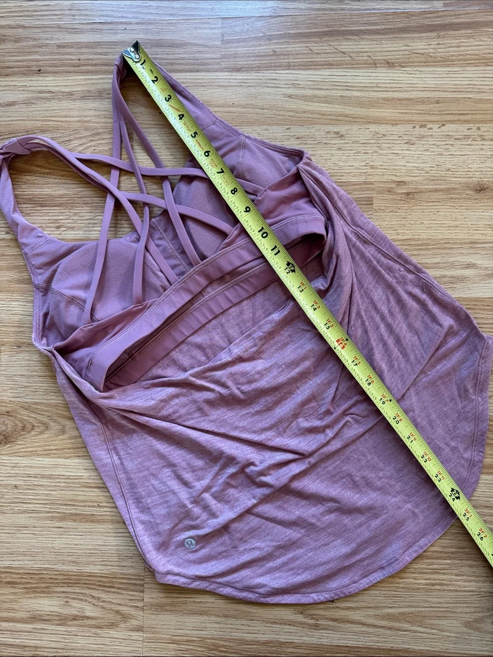 Mauve Lululemon Strappy Tank Top ✨ size 8